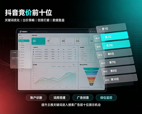 竞秀抖音搜索竞价