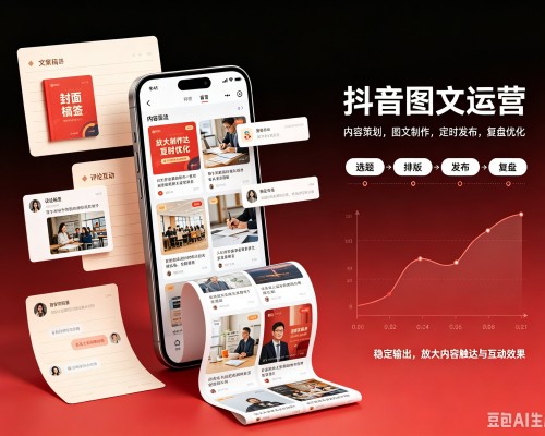 竞秀抖音图文代运营服务